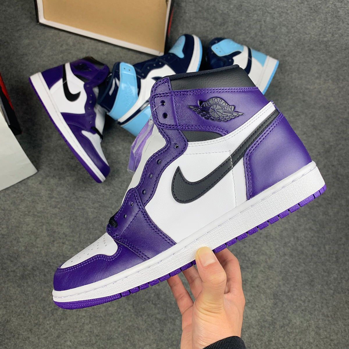 Air Jordan 1 Retro High OG Court Purple 2.0 k1cks