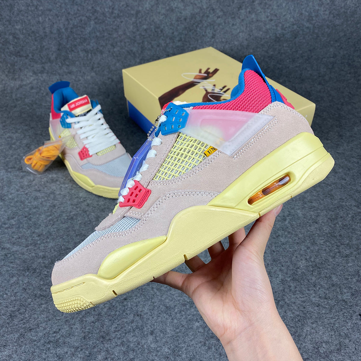 Union LA x Air Jordan 4 Retro 'Guava Ice'