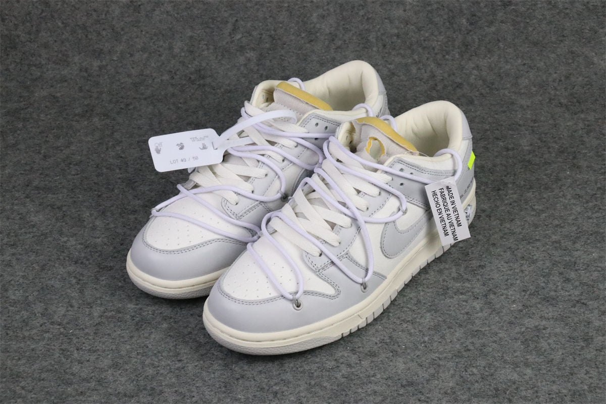 Off-White selling x Dunk Low 'Lot 49 of 50'