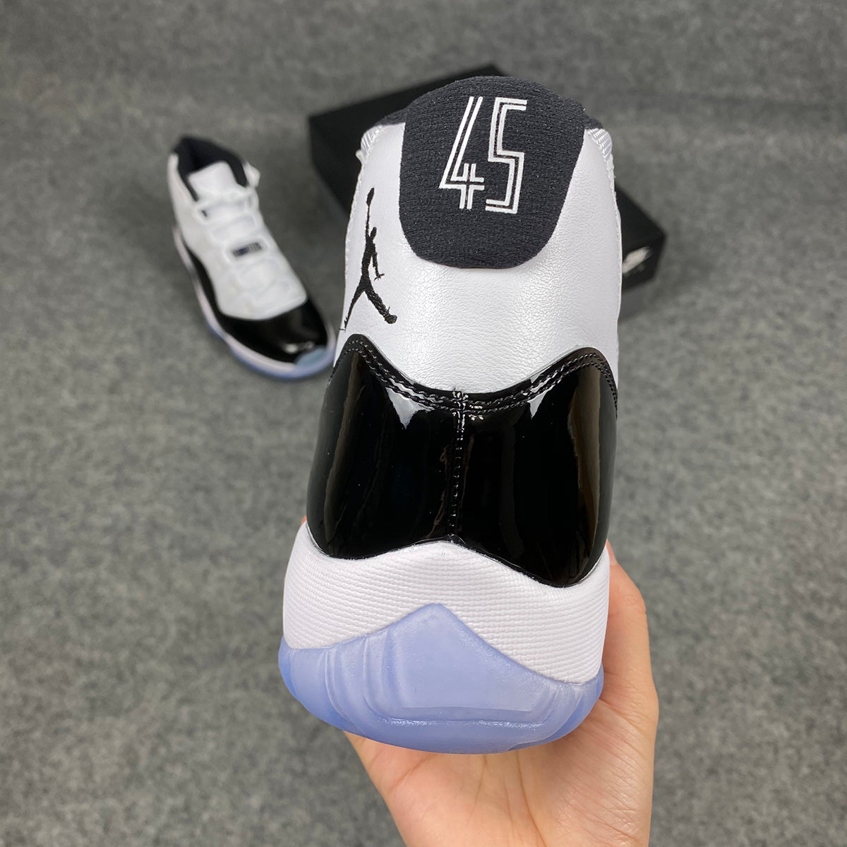 Jordan 11 retro concord 45 hotsell